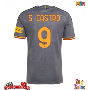 AS Roma Santiago Castro #9 Replica Third Stadium Shirt 2026-27 Short Sleeve